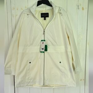 Vince Camuto Wind & Rain Resistant Longline Rain Jacket